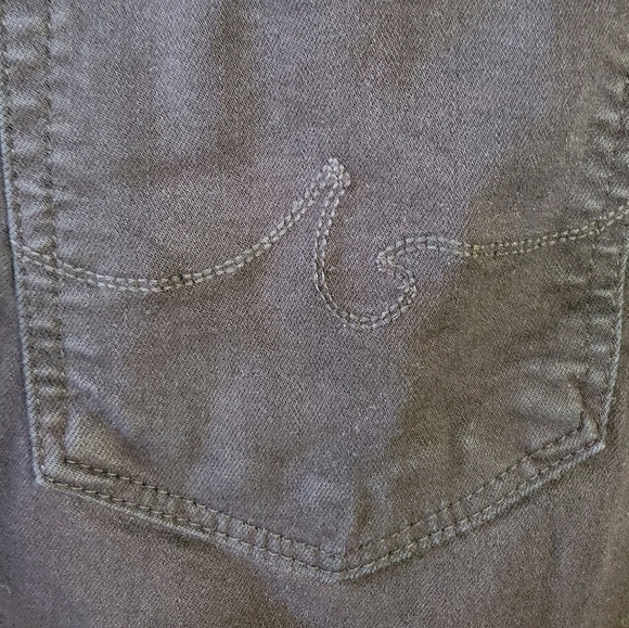 Ag Adriano Goldschmied THE PRIMA MID-RISE CIGARETTE BLACK Jeans Size 30R - Picture 4 of 7